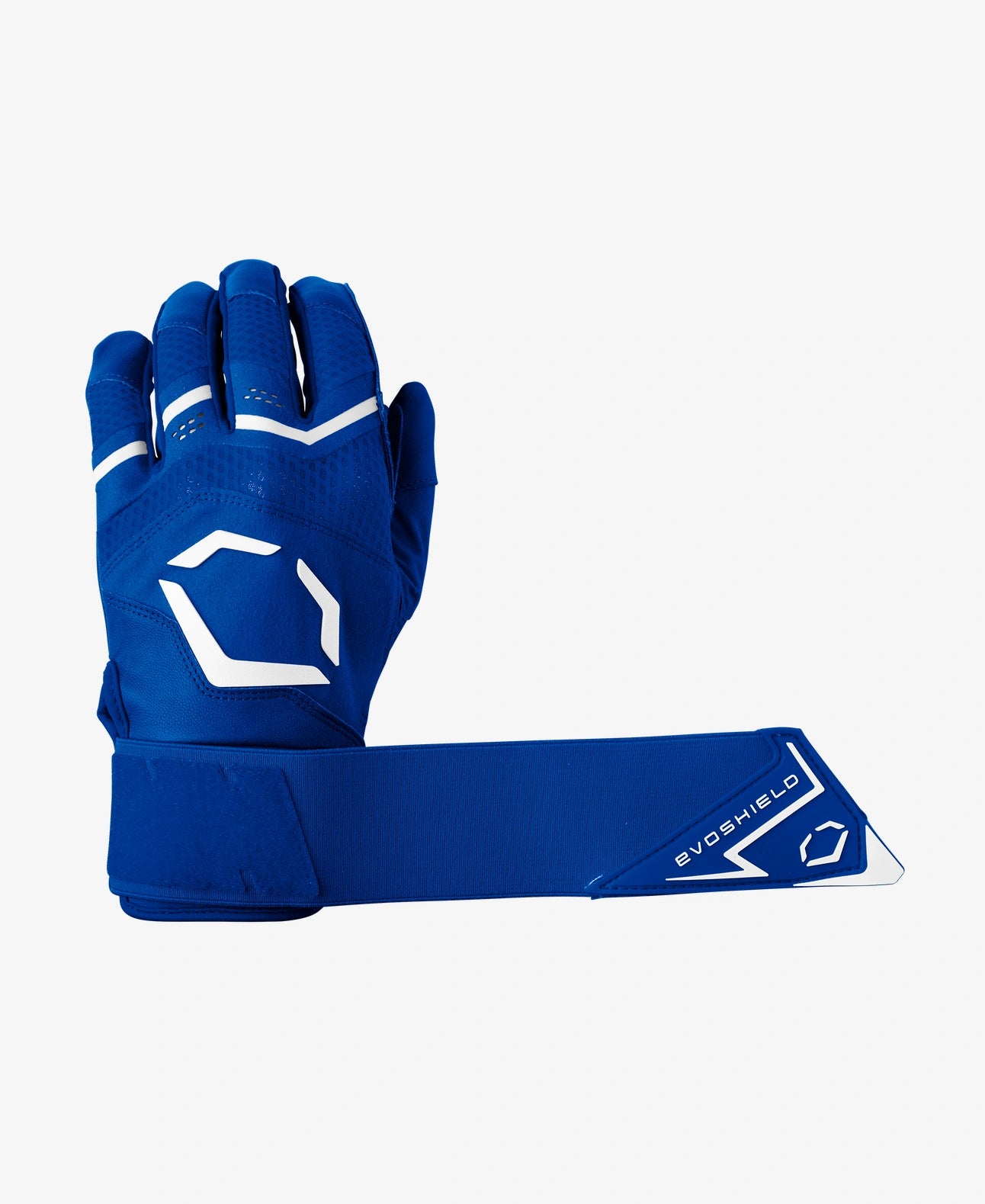 Moonshot Pre-Sale: Evoshield Carbyne Batting Gloves with Strap- Royal (Adult)