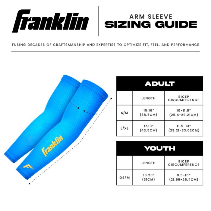 Moonshot Pre-Sale: Franklin Arm Sleeve- Royal (2 pack)
