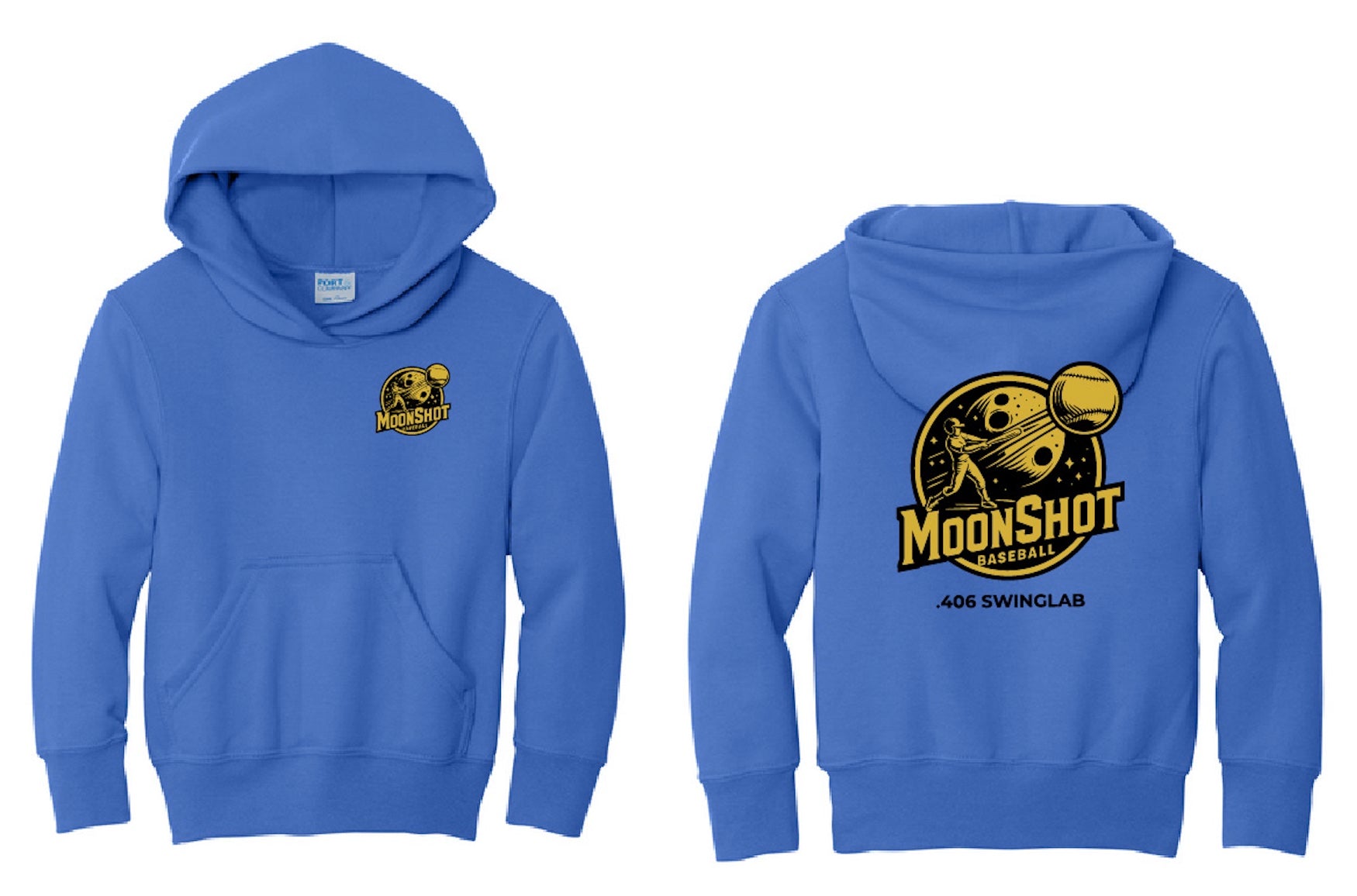 Moonshot Pre-Sale: Moonshot Baseball Statement Hoodie (Youth)