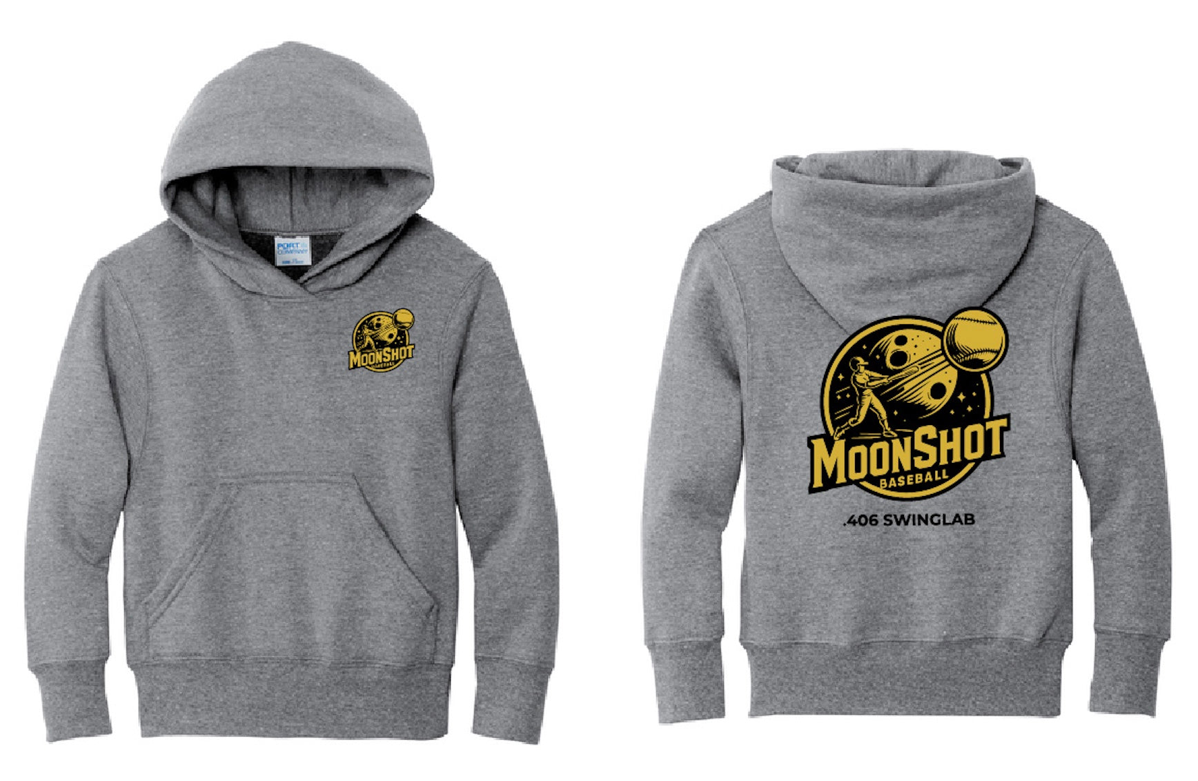 Moonshot Pre-Sale: Moonshot Baseball Statement Hoodie (Youth)