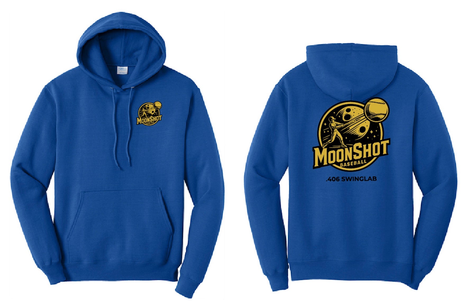 Moonshot Pre-Sale: Moonshot Baseball Statement Hoodie (Adult)
