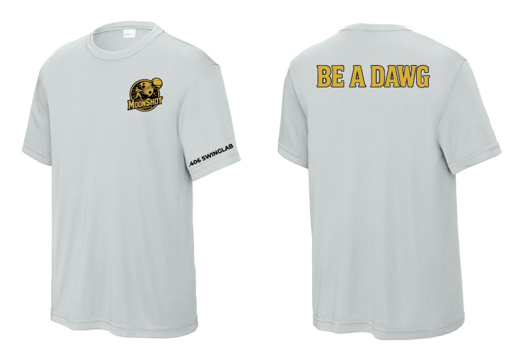 Moonshot Pre-Sale: Moonshot Baseball "Be A Dawg" Performance Tee (Youth)