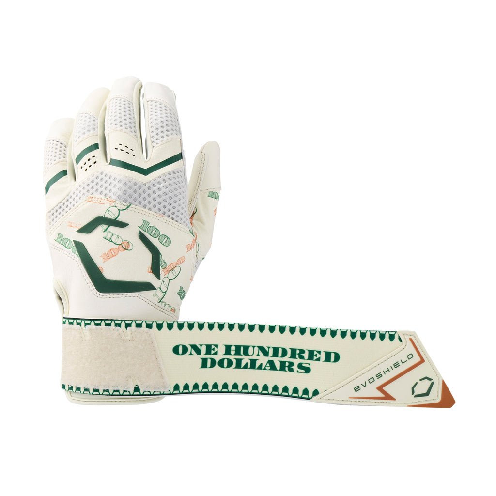 EvoShield X-SRZ™ Moneybags Carbyne Batting Gloves with Strap
