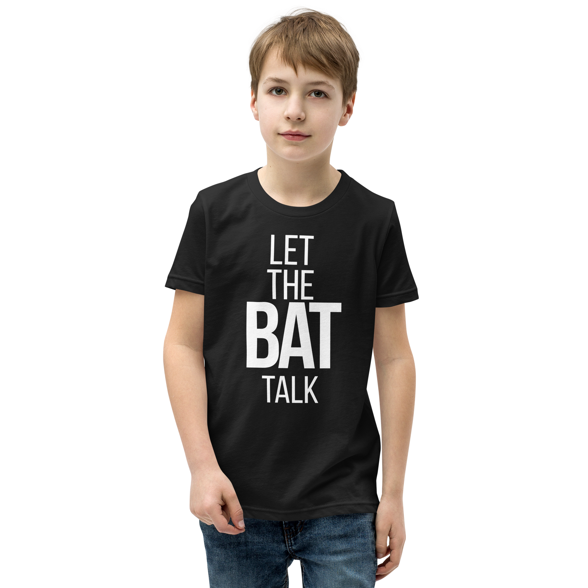 LET THE BAT TALK – Youth Tee