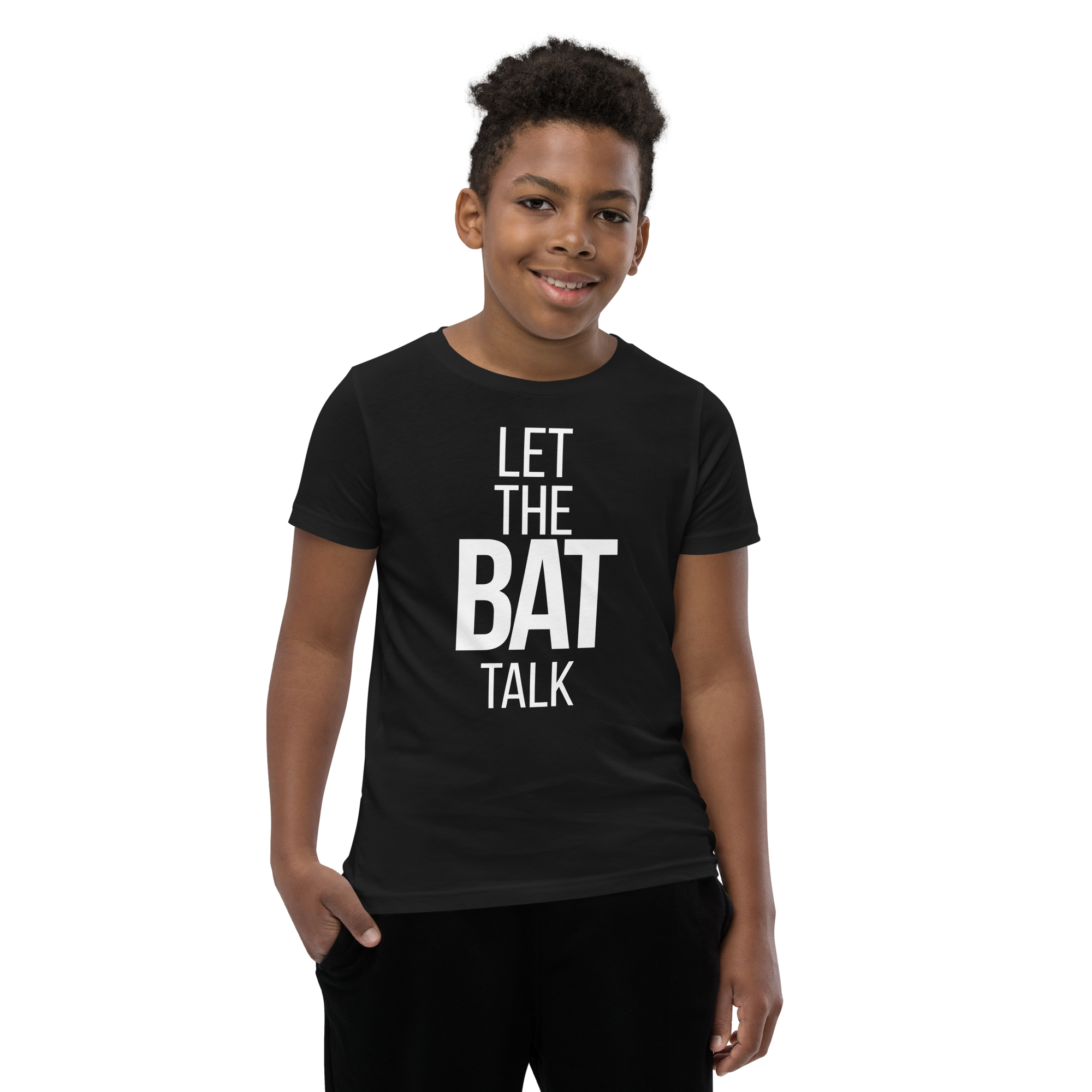LET THE BAT TALK – Youth Tee