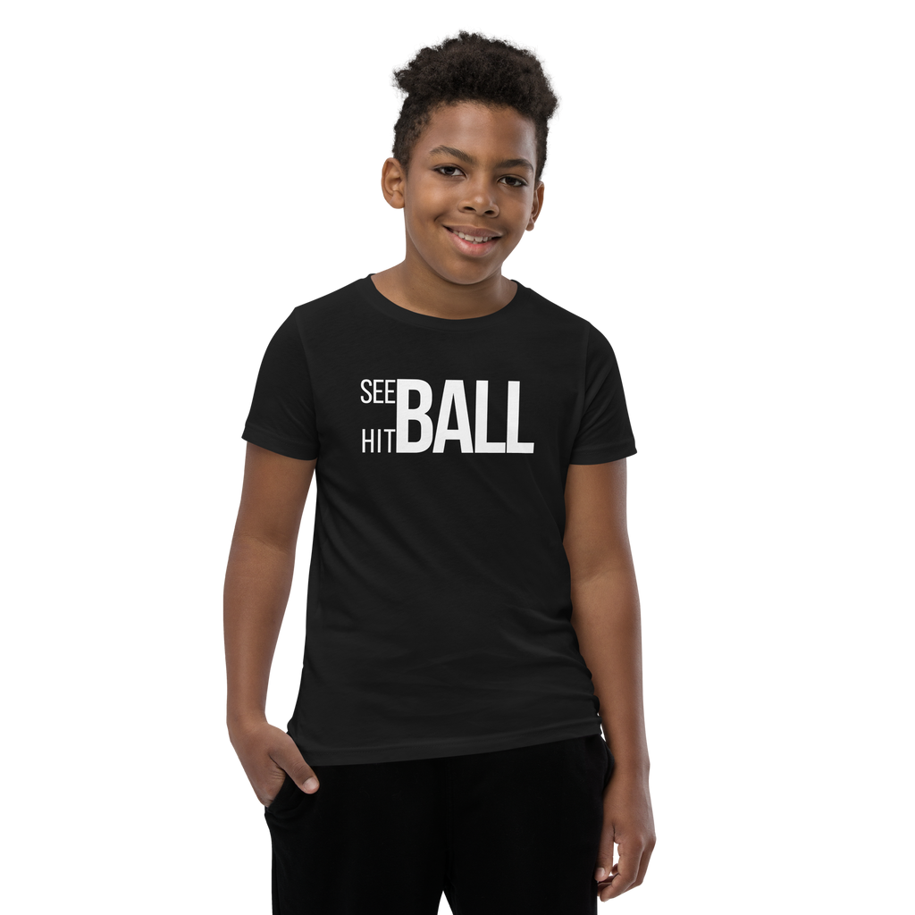 SEE BALL HIT BALL – Youth Tee