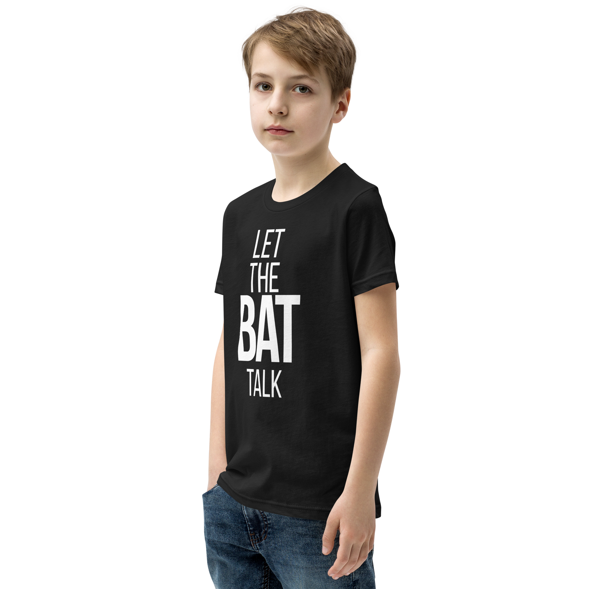LET THE BAT TALK – Youth Tee