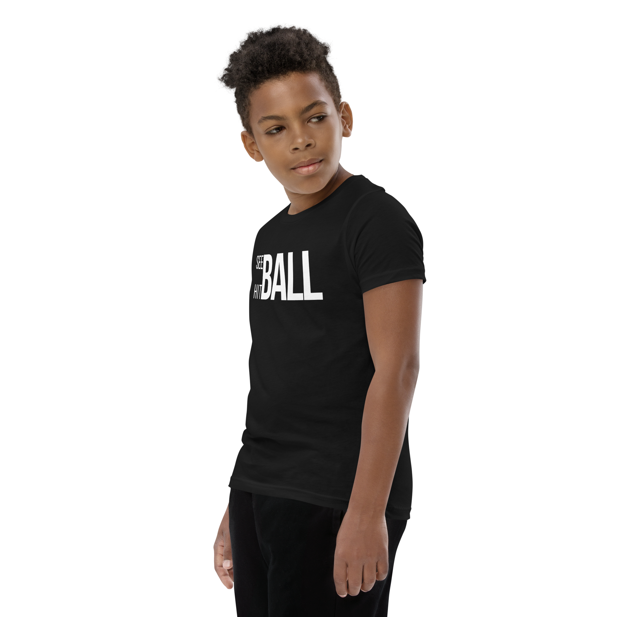 SEE BALL HIT BALL – Youth Tee