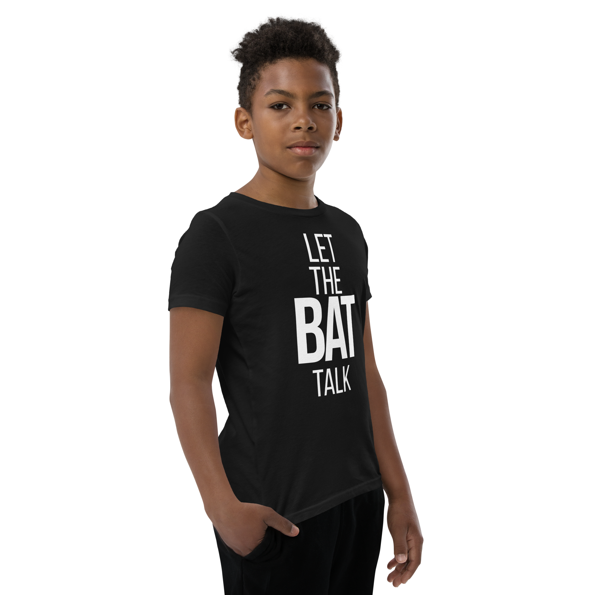 LET THE BAT TALK – Youth Tee