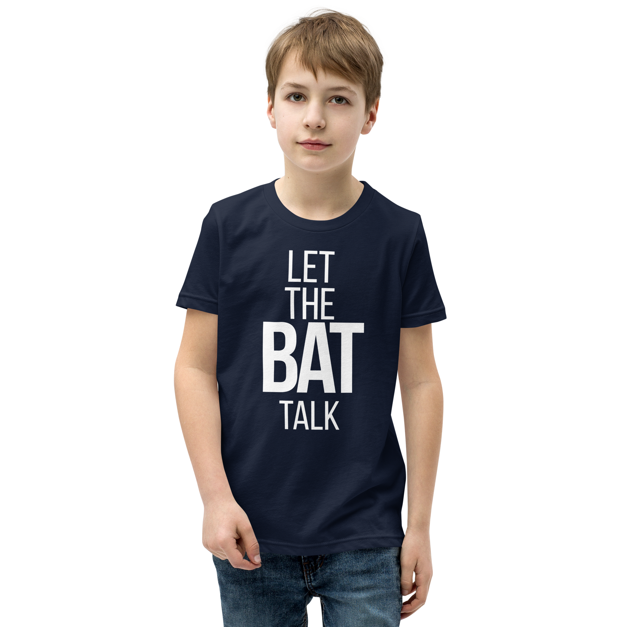 LET THE BAT TALK – Youth Tee