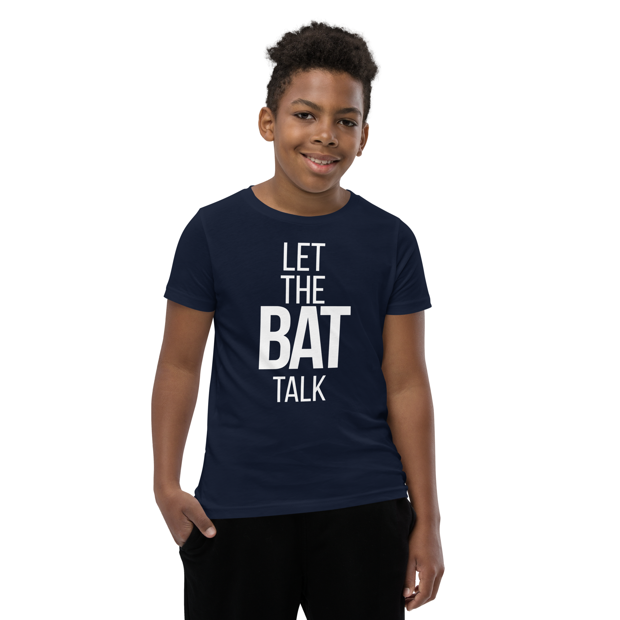 LET THE BAT TALK – Youth Tee