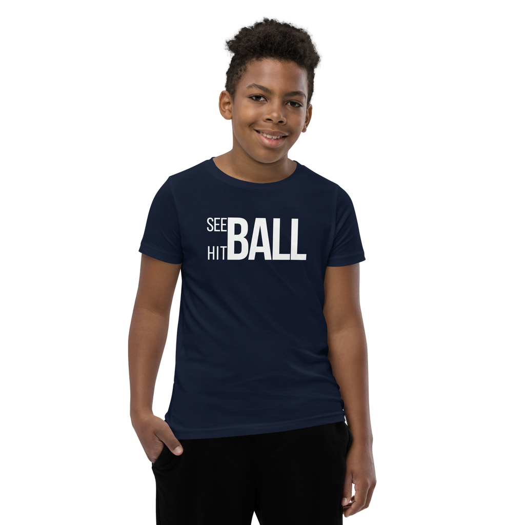SEE BALL HIT BALL – Youth Tee