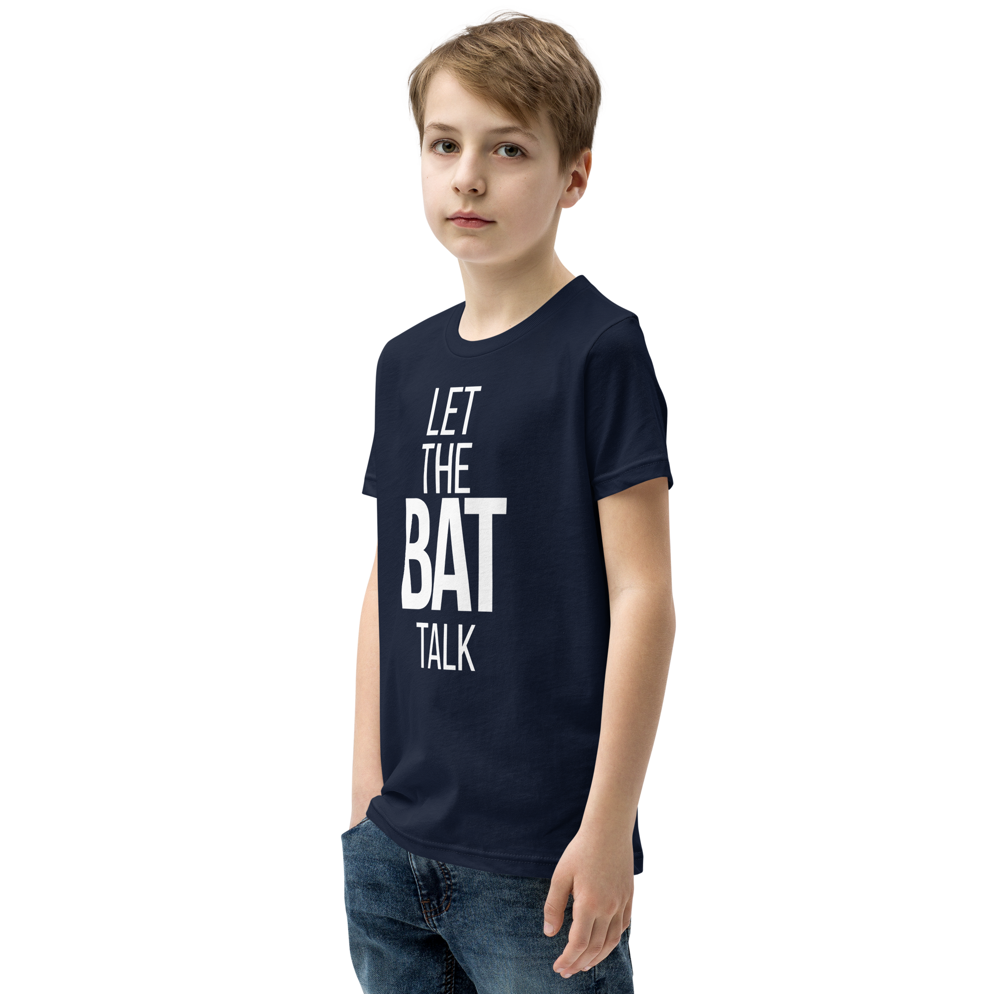 LET THE BAT TALK – Youth Tee