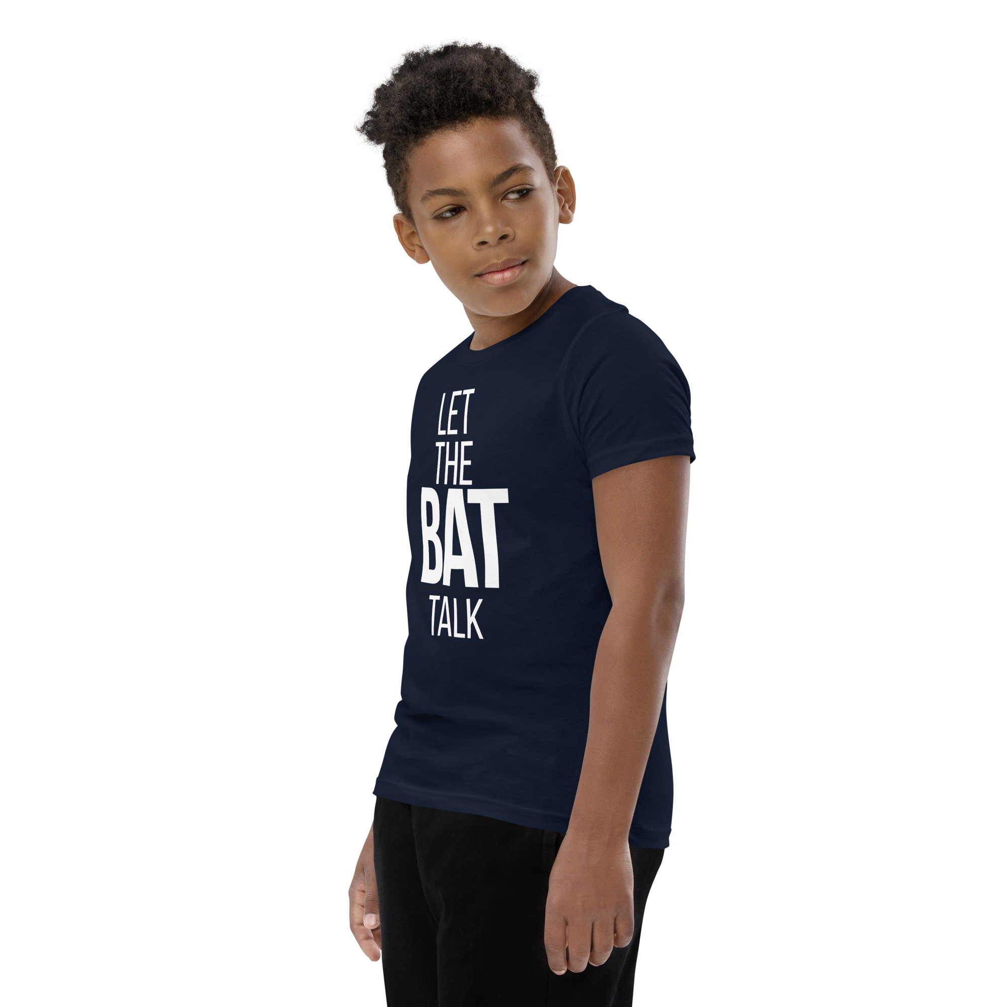 LET THE BAT TALK – Youth Tee