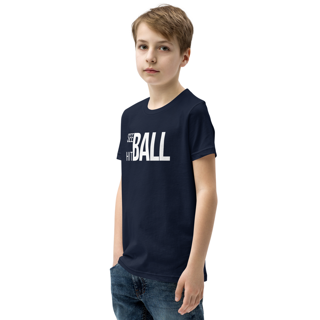 SEE BALL HIT BALL – Youth Tee