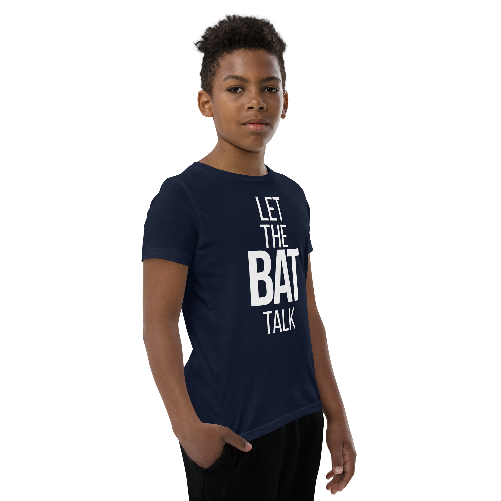 LET THE BAT TALK – Youth Tee